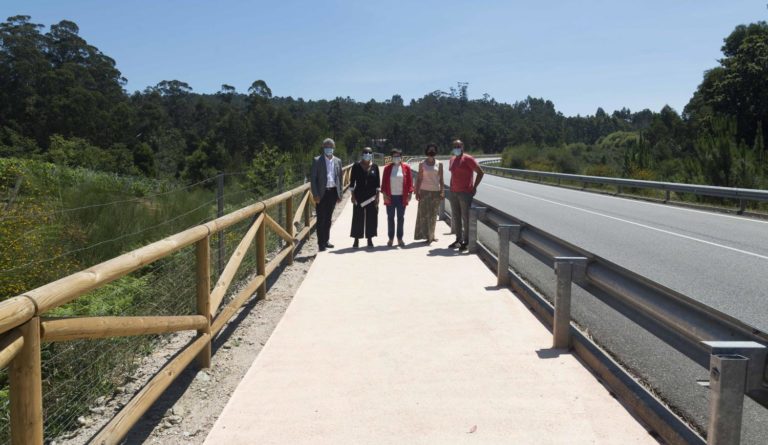 A Deputación da luz verde ao convenio co Concello do Rosal para iniciar o proxecto de mobilidade sostible Tabagón-Goián