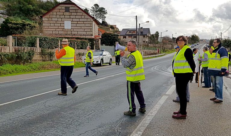 O Concello do Porriño convoca unha concentración para demandar o proxecto pendente de reforma da travesía da Vaquería