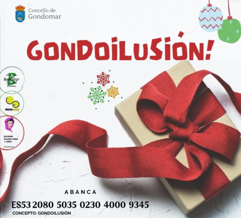 Gondomar arrinca a súa campaña “Gondoilusión, ningún neno e nena sen agasallo”