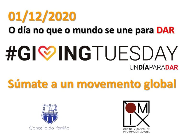 O Concello do Porriño súmase un ano máis á iniciativa solidaria #GivingTuesday