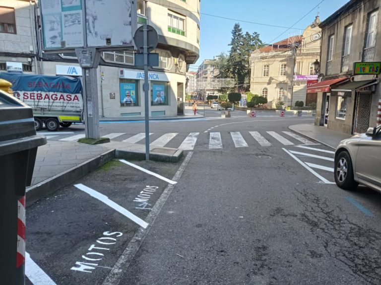 Ponteareas acomete novos traballos de mellora da seguridade viaria e da mobilidade