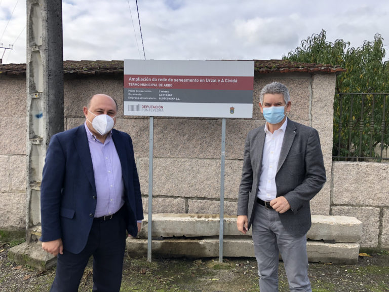 Os núcleos rurais de Arbo gañan novas infraestructuras gracias ao investimento de 400.000 euros co Plan Concellos da Deputación