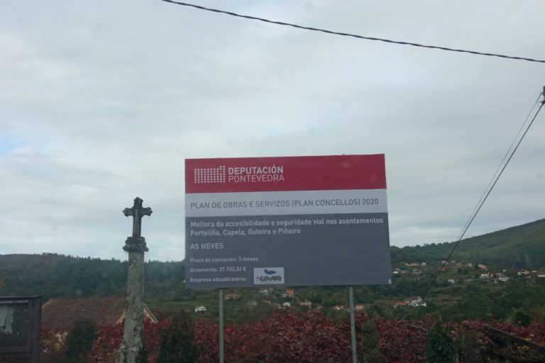 Comezan as obras da primeira fase do Plan Integral de Mellora da Accesibilidade das Neves 2019-2023