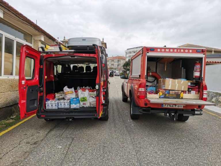 O Concello de Nigrán realiza un reparto de alimentos frescos e non perecedoiros entre 43 familias vulnerables do municipio