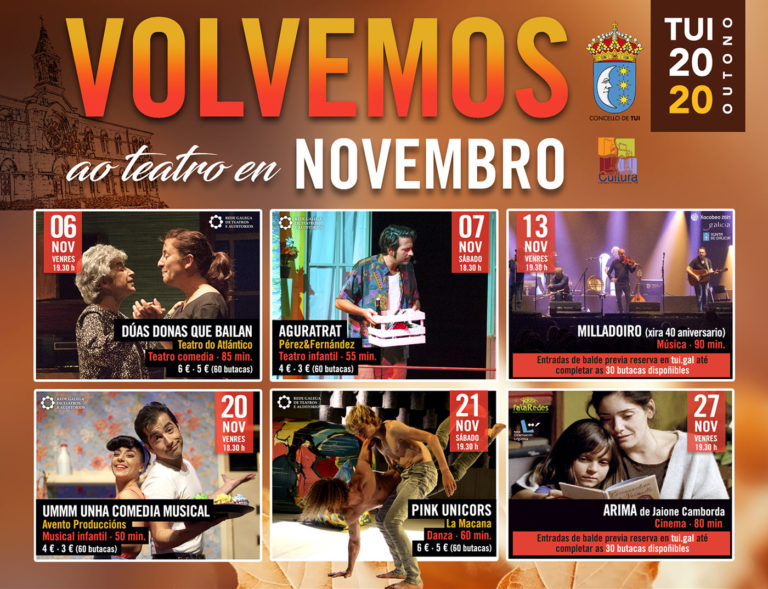 Teatro do Atlántico presenta hoxe ás 19.30 h “Dúas donas que bailan”