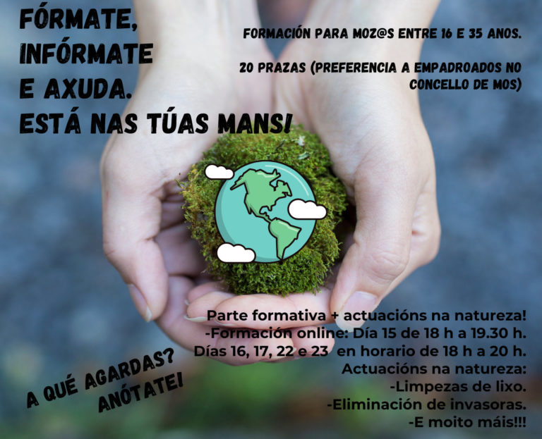 Mos ofrece un programa de formación en voluntariado ambiental dirixido á mocidade