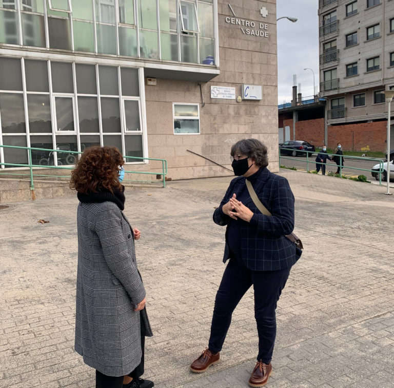A alcaldesa do Porriño congratúlase de que a Xunta solicite a licenza de obras para ampliar o Centro de Saúde