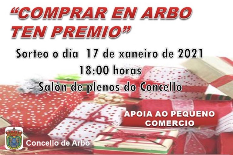 Arbo premia aos compradores na campaña ‘Comprar en Arbo ten premio’