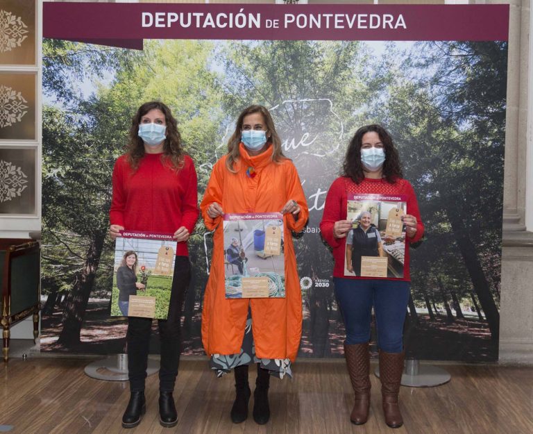 ‘Elas son a forza do Nadal’, poñer en valor o traballo das mulleres, defender ás produtoras e produtores e chamar a mercar no comercio local