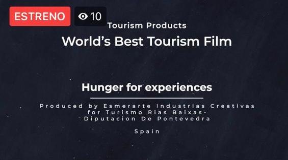 “Fame de experiencias?” gaña o primeiro premio do CIFFT e coróase como o mellor audiovisual de produto turístico do mundo