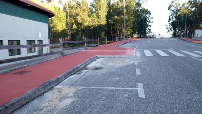 O Concello de Arbo remata as obras no parque empresarial