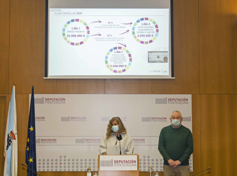 A Deputación incrementa ata os 8,3 millóns de euros as achegas aos municipios do Val Miñor, Louriña e Redondela