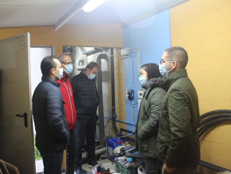 Nigrán mantén a súa colaboración coas comunidades de augas veciñais renovando os colectores de “A Revolta-Piñeiros” en Camos