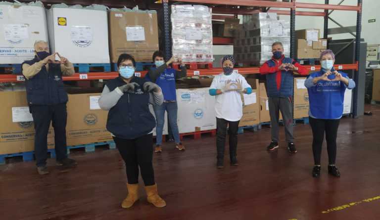 550.000 quilos de alimentos recadados, cifra total e definitiva da primeira Gran Recollida Virtual