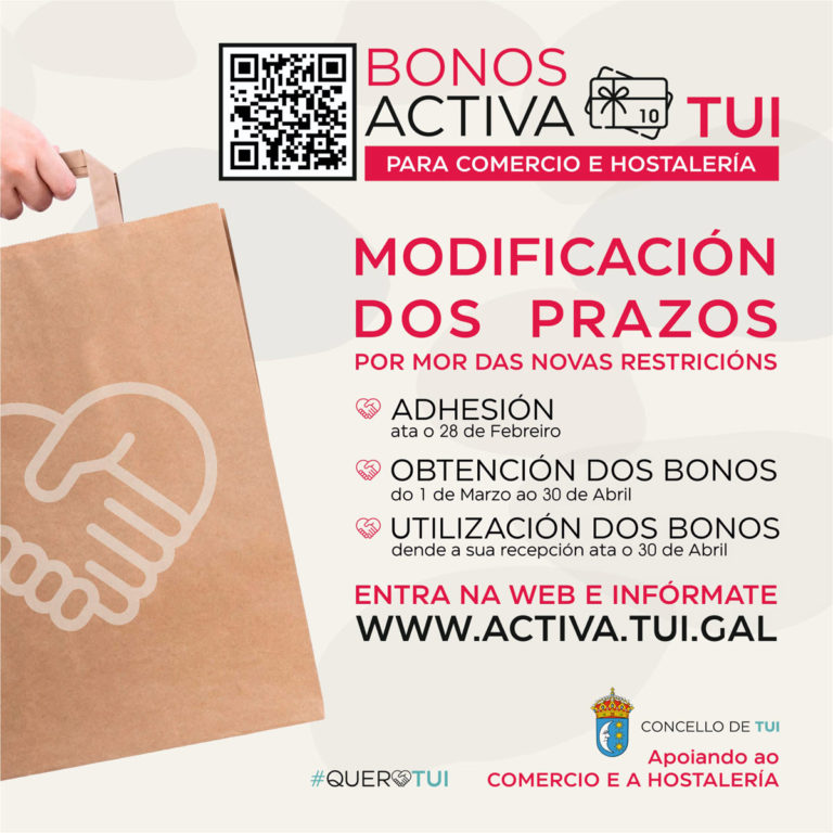 Modificados o prazos da campaña Activa Tui