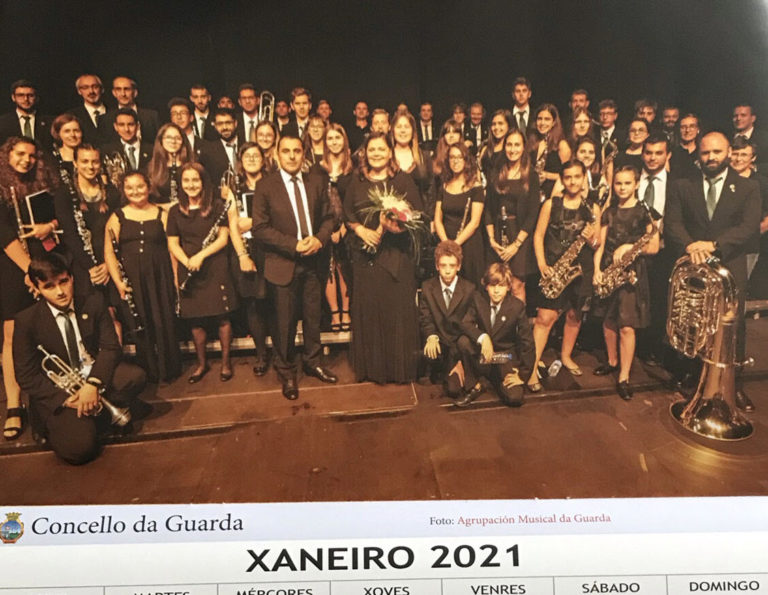 A Guarda presenta o seu novo calendario para o 2021