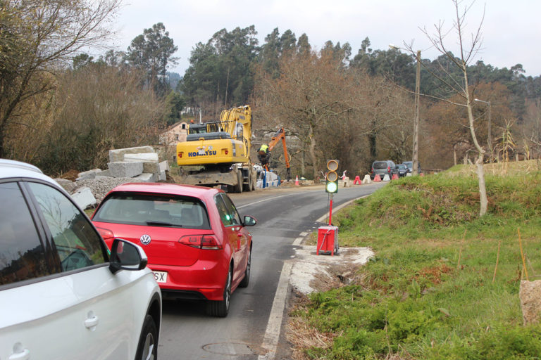 A Deputación dá un novo impulso á estrada de Puxeiros