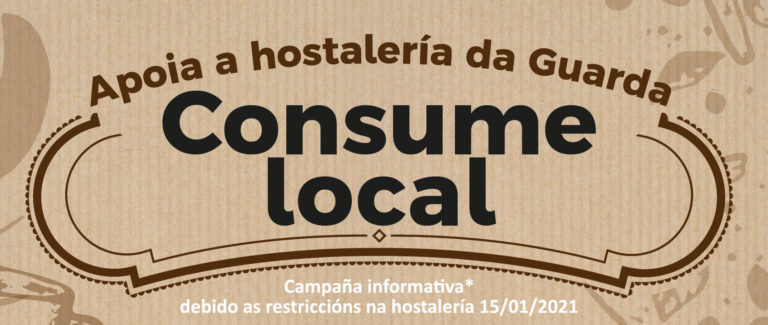 O Concello pide o apoio da cidadanía ao sector da hostalería da Guarda