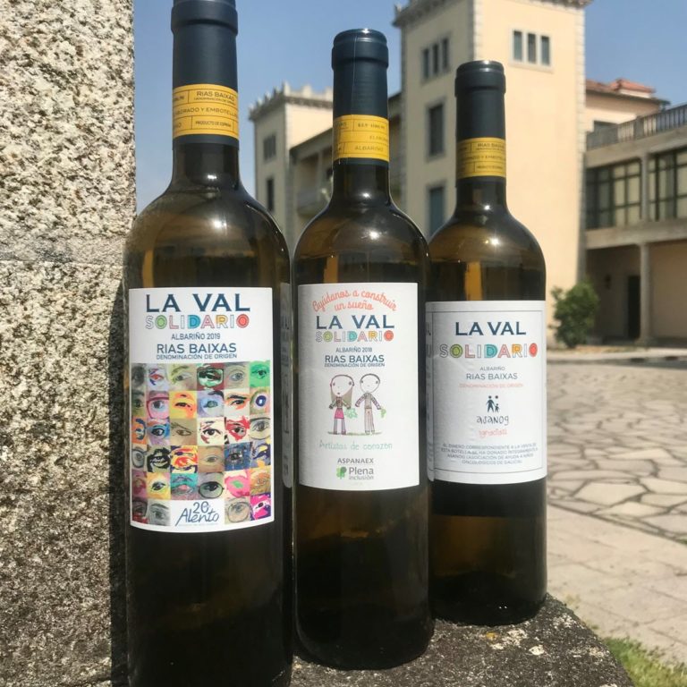 A vendima solidaria 2020 de Adegas La Val destinarase á Fundación Menela