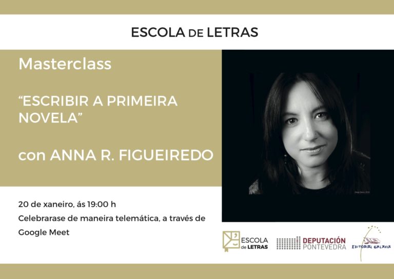 A Escola de Letras continúa apoiando a creación literaria cunha ‘masterclass’ impartida por Ana R. Figueiredo