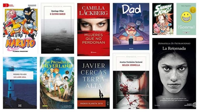 Banda deseñada e suspense, libros favoritos dos usuarios e usuarias das bibliotecas de Redondela no 2020