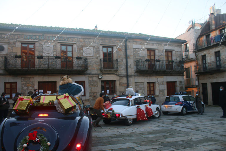 Os Reis Magos visitaron A Guarda