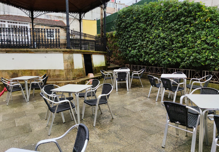 A Ordenanza de Terrazas aprobada polo Concello regulará a ocupación dos espazos públicos