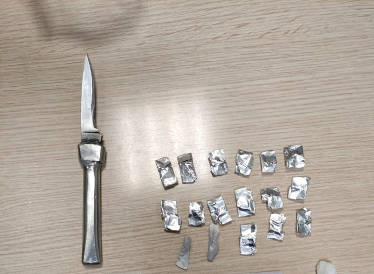 A Policía Local do Porriño realizou unha detención por presunto tráfico de drogas