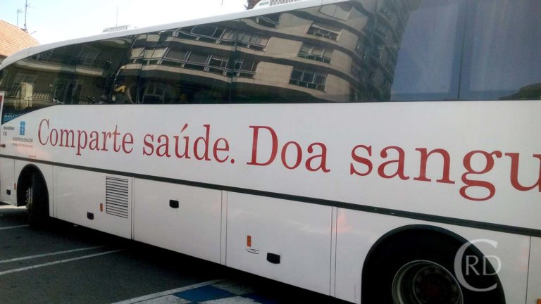 Unha unidade móbil do Centro de Transfusión de Galicia recollerá doazóns de sangue no Rosal o vindeiro 2 de febreiro