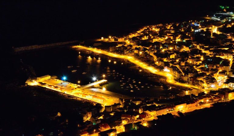 A Guarda aposta pola eficiencia enerxética e cambiará por led de baixo consumo todos os puntos de luz do alumeado público