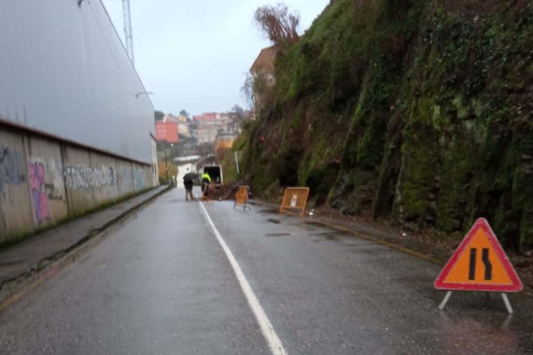 A Concellería de Vías e Obras de Redondela repara os danos causados polos temporais nas parroquias do municipio