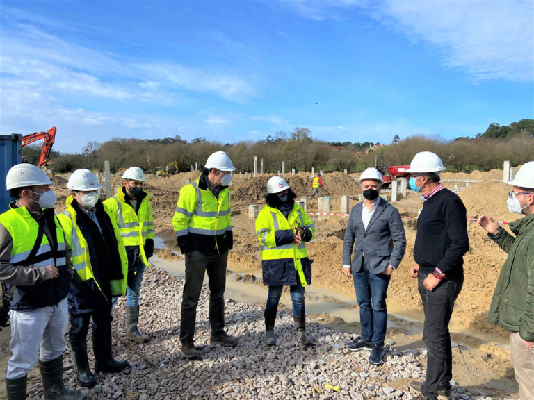 Zona Franca inicia as obras de 14 naves en Porto  do  Molle cun investimento de 6,3 millóns