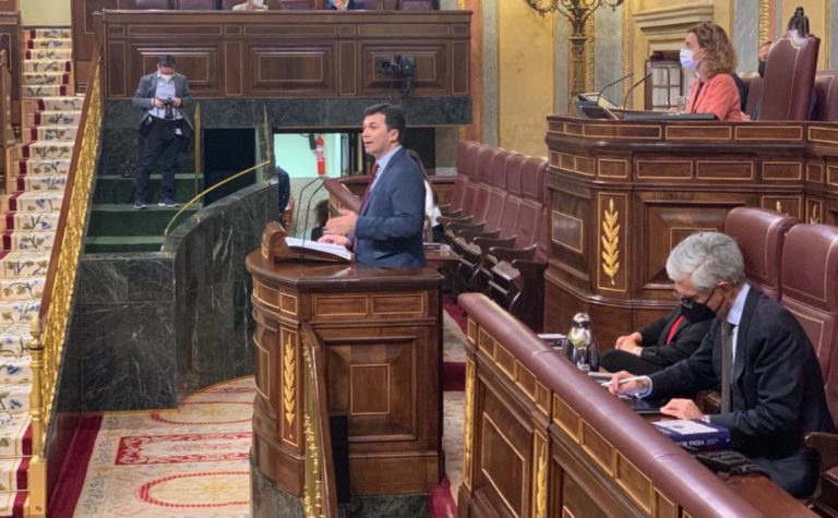 Gonzalo Caballero no Congreso: “Aznar prorrogou a concesión da AP-9 e Rajoy vetou debater a súa transferencia a Galicia”
