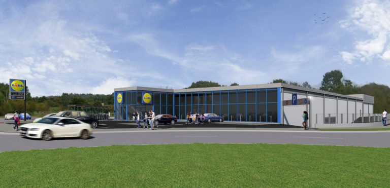 Nigrán aproba a licencia para a construción dun supermercado LIDL en Porto do Molle coa previsión de que abra este verán