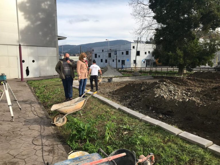Iniciados os traballos para dotar a Redondela do primeiro parque de calistenia do municipio