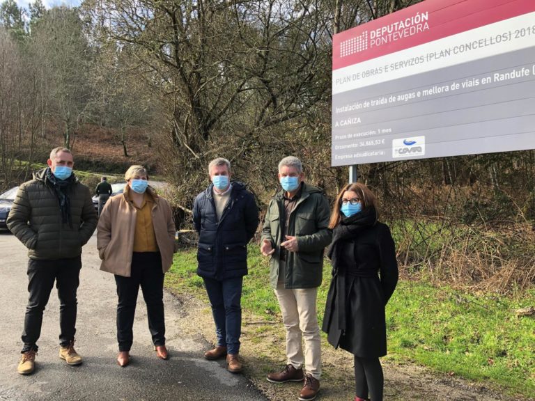 A Cañiza reafirma a súa aposta polo rural con 178.000 euros para obras de pavimentación e traída de augas financiadas pola Deputación