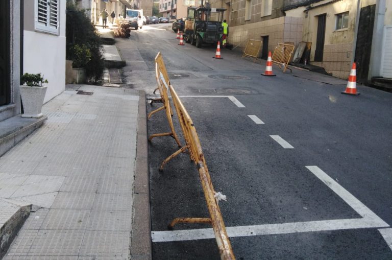 A Deputación inicia a petición do Goberno local as obras de mellora da rúa San Xoán de Arcal