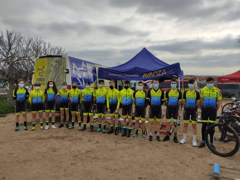Boas sensacións para a escola de ciclismo Avanza na primeira proba de XCO do ano 2021