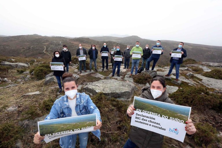 O BNG inicia unha ofensiva en defensa da Serra do Suído e contra a invasión eólica
