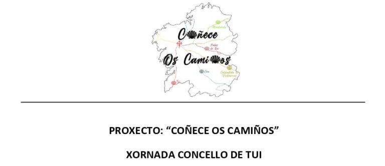 Tui a xornada de promoción do Camiño Portugués dentro do proxecto  “Coñece os Camiños”