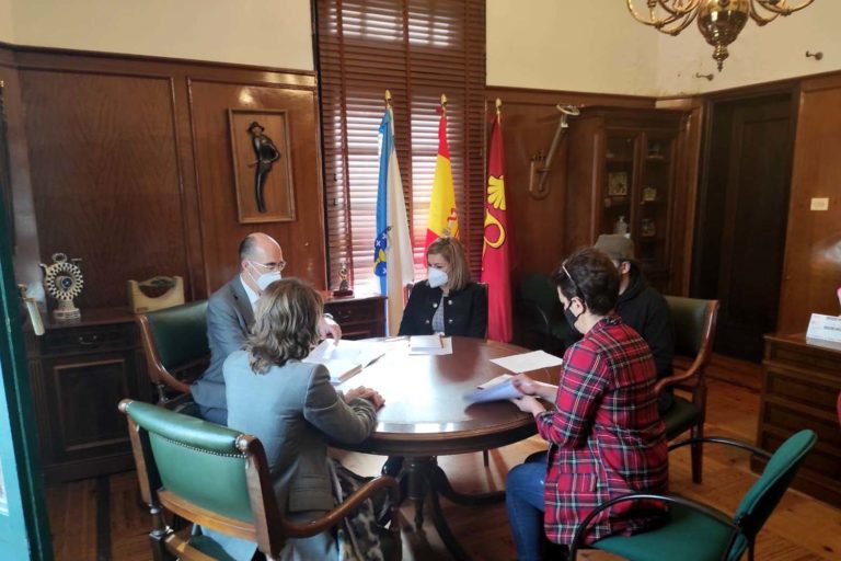 Alcaldesa de Redondela e novo presidente da Autoridade Portuaria de Vigo manteñen a primeira reunión oficial dende o relevo de titular no Porto