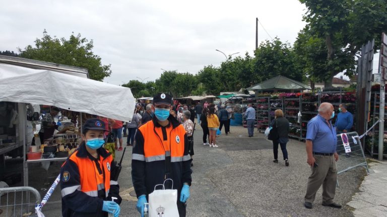 Redondela celebrará o mercado do sábado 6 de marzo ao descender significativamente os casos activos por coronavirus no municipio