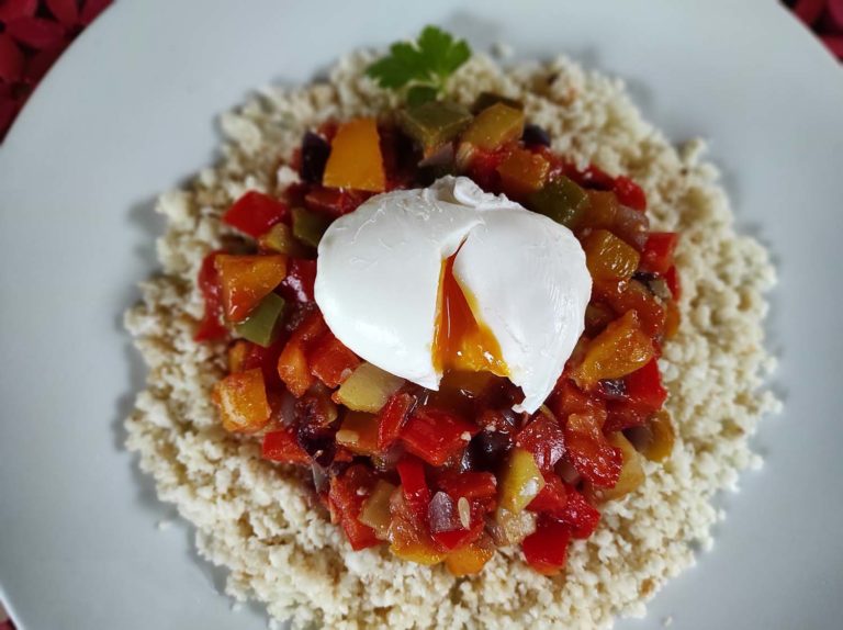 Arroz de coliflor con verduritas
