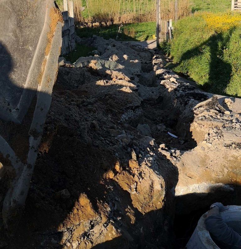 Salvaterra inicia as obras da rede de saneamento en Ermitas e Couto, na parroquia de Salvaterra e Toucedo, na parroquia de Alxén