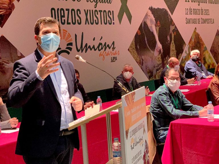 Gonzalo Caballero afirma na clausura do congreso de Unións Agrarias que “apostar por Galicia é apostar polo noso rural”