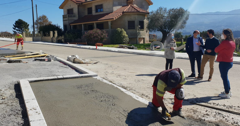 A Xunta acomete a humanización integral da rúa San Benito de Arbo, cun investimento de 170.000 €, ao abeiro do Plan Hurbe