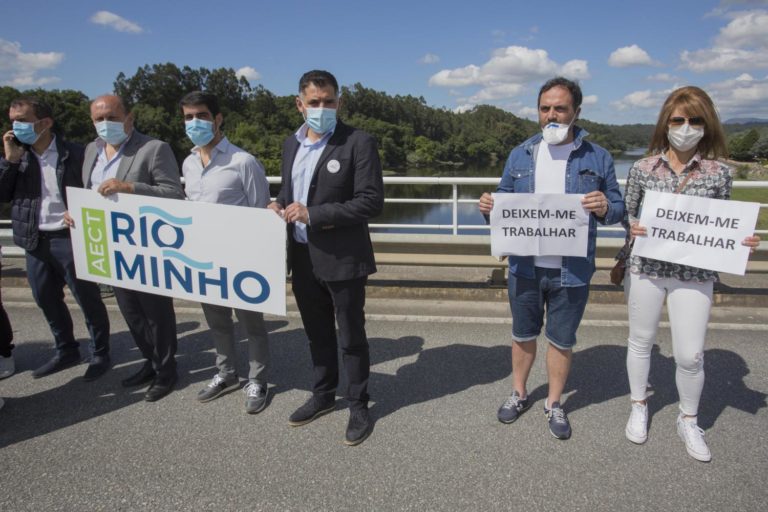O AECT Río Minho habilita un rexistro de persoas afectadas polo peche da fronteira con Portugal para reclamar indemnizacións
