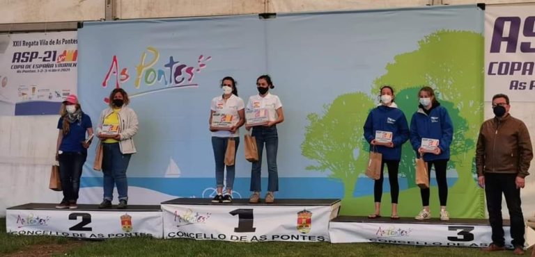 Deportistas do Club Alagua participan na Copa de España de Vaurien