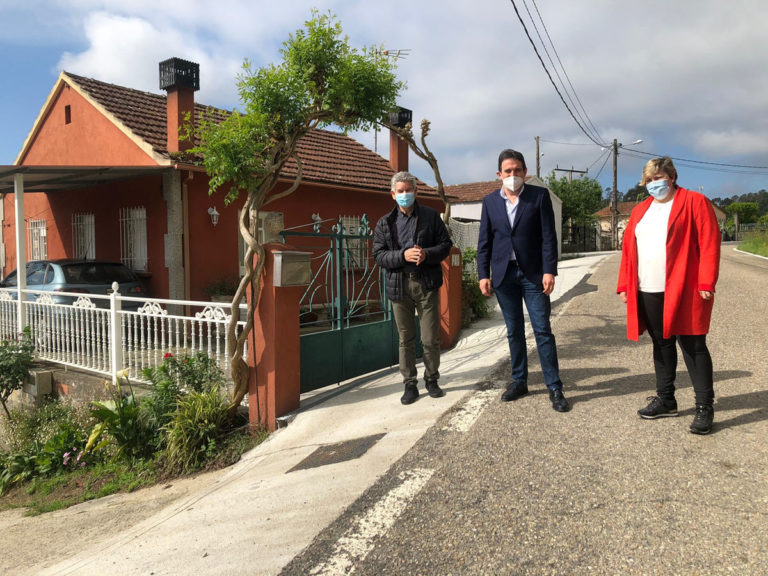 As obras financiadas pola Deputación en Crecente poñen fin aos cortes de auga