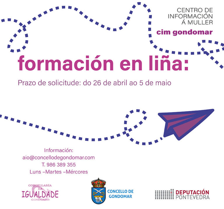 Apertura de solicitude de cursos baixo a modalidade de formación en liña